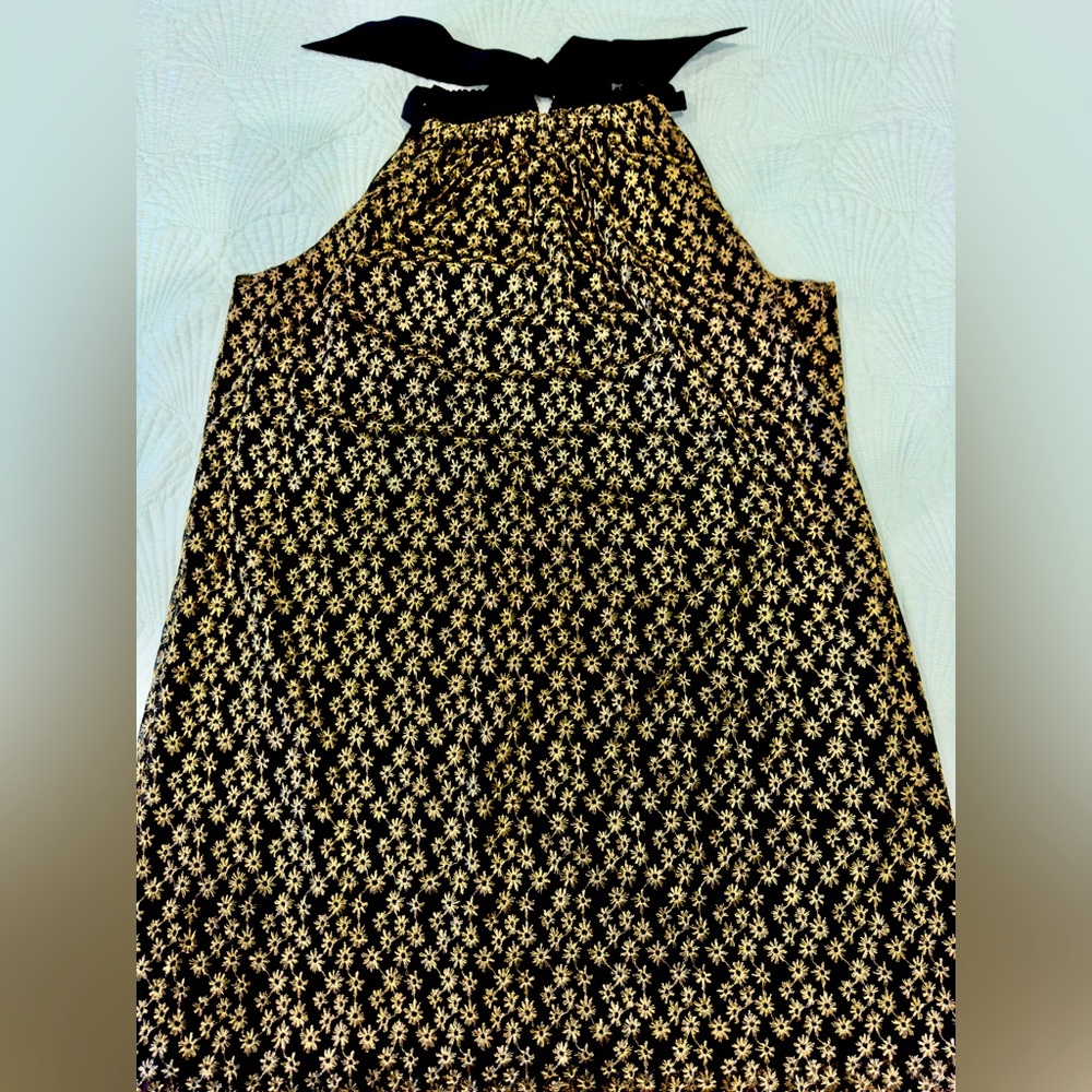 Trina Turk Daria Back Bow Dress, XL